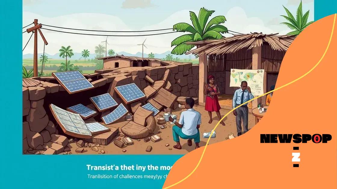 Challenges faced during the transition
